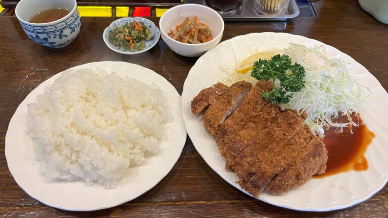 門前仲町とんかつ家庭でランチ