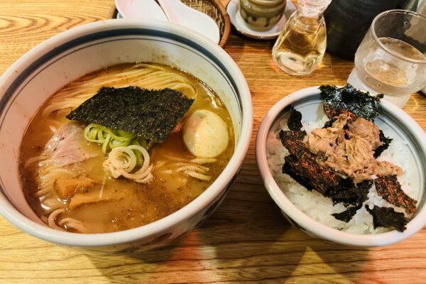 I ate ramen at Monzennakacho Koukaibou