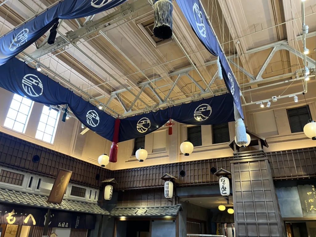 Ryogoku Edo NOREN Curtain on the sumo ring