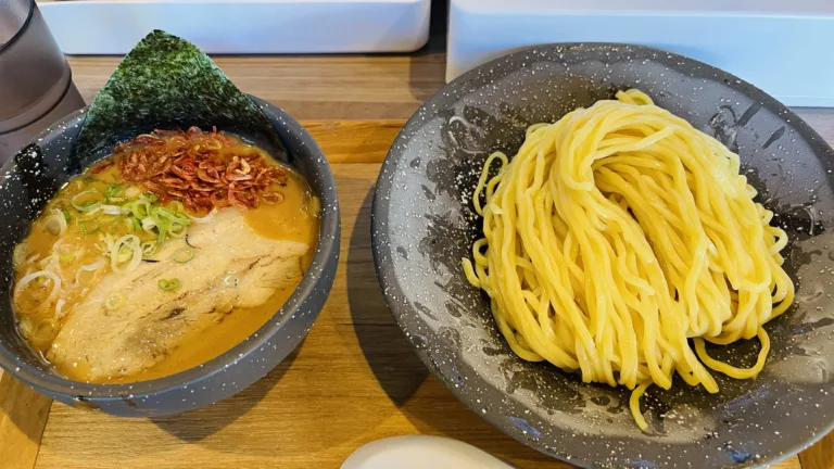 "Shrimp Tsukemen" from Takeroku Kitchen in Kiyosumi Shirakawa