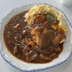 Omuhayashi lunch at cafe SILK RIVER Y&M (Shirakawa, Koto Ward)