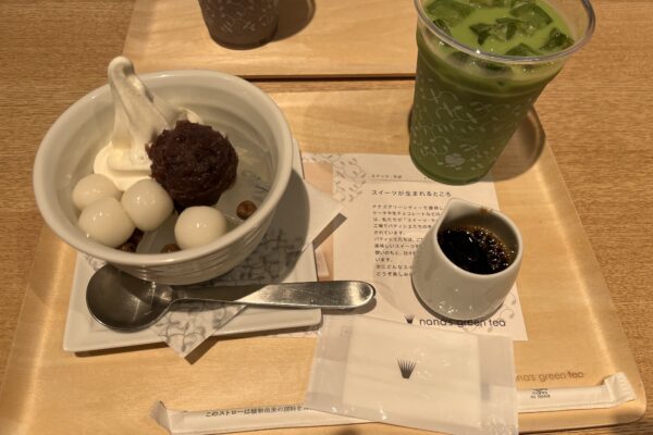 錦糸町パルコにあるnana’s green teaで一休みしました