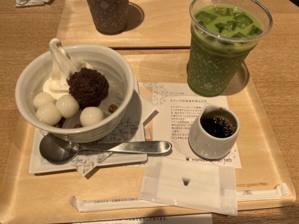 錦糸町パルコにあるnana’s green teaで一休みしました